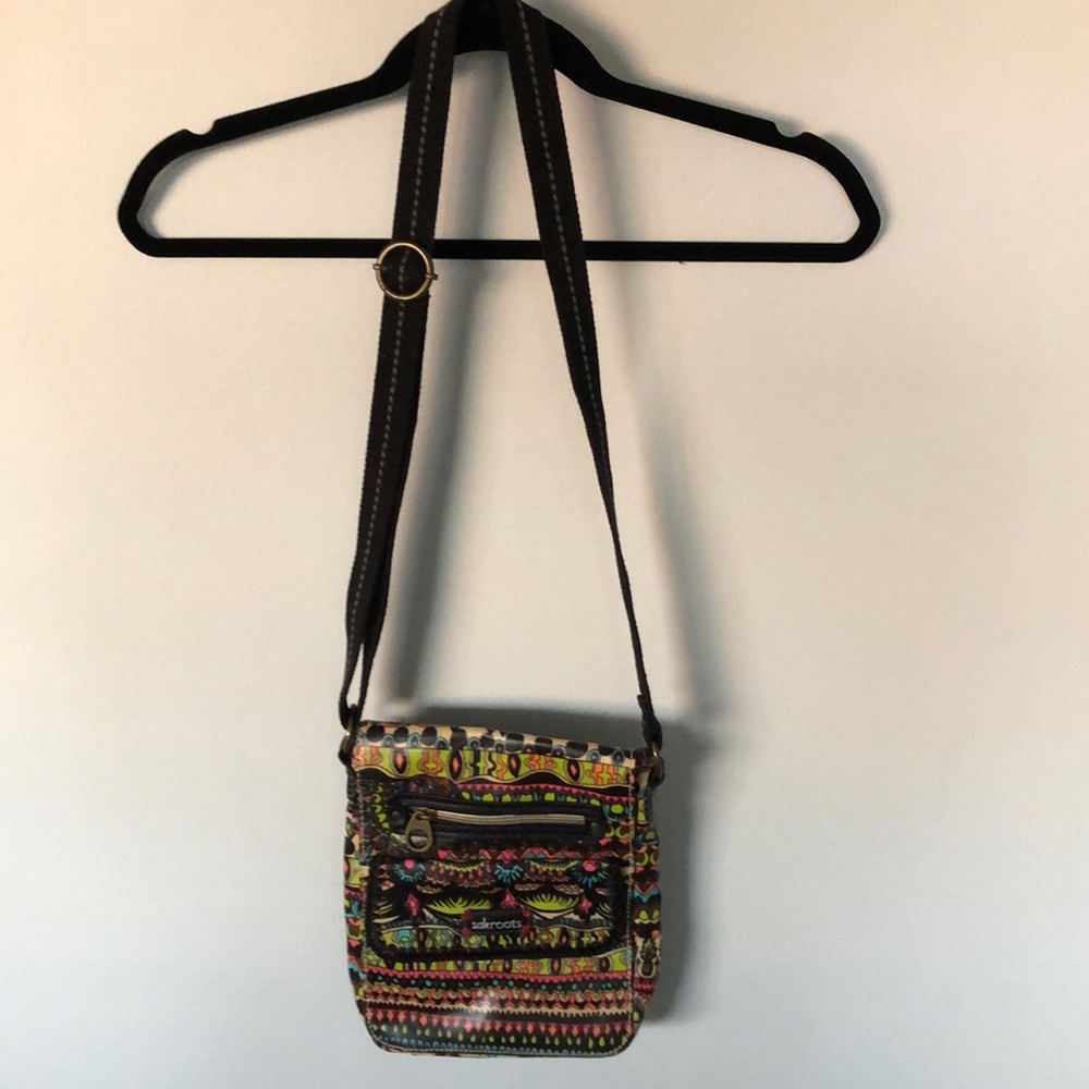 Multi colored Cross body bag